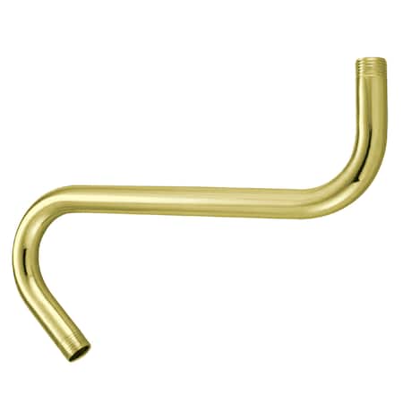 Showerscape S-Shape Shower Arm, Polished Brass K152A2